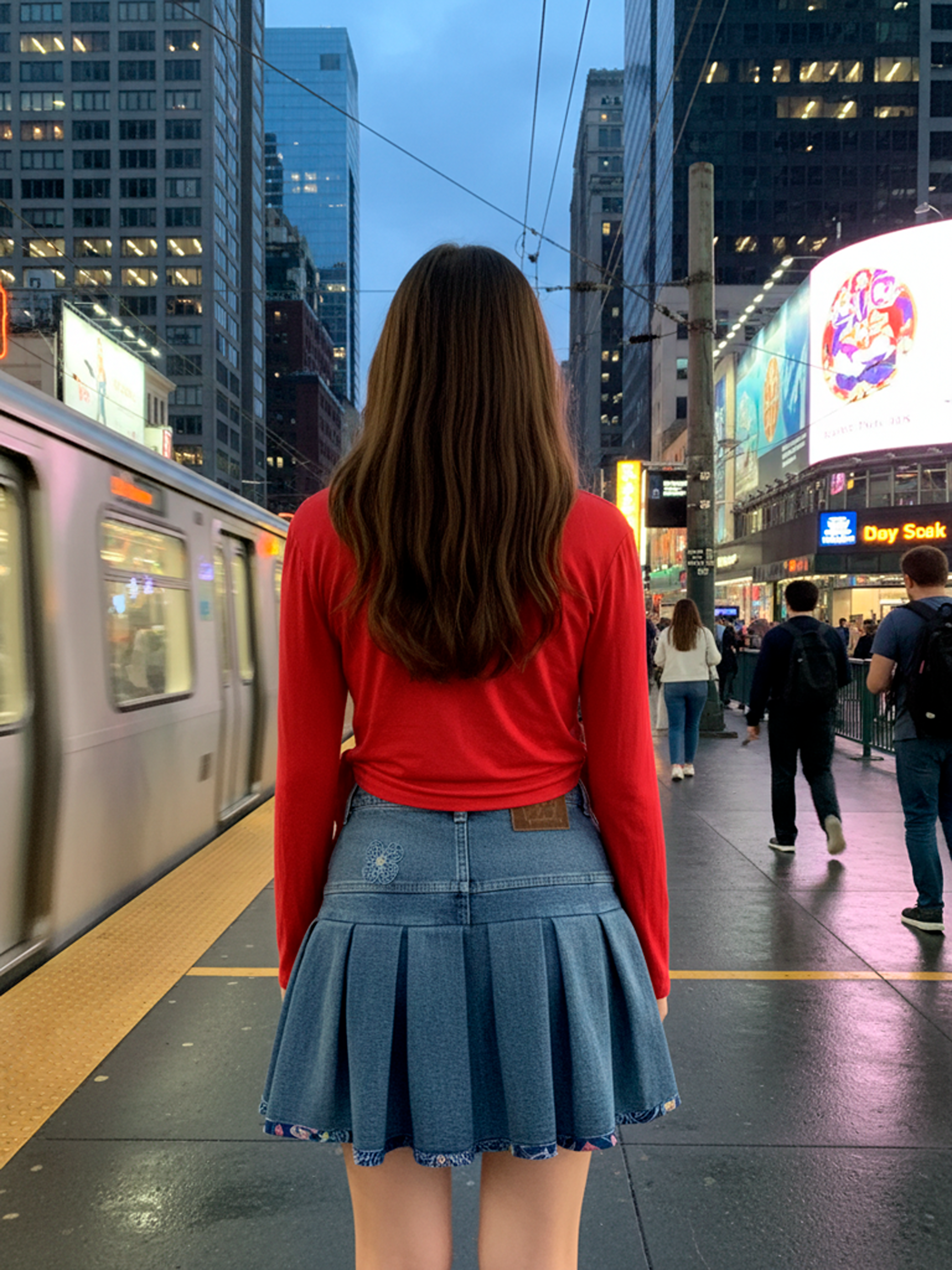 Urban Summer Top and Skirt